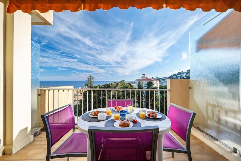 Le Fontana Rosa - Vue Mer - Terrasse - Parking Inclus Menton Kültér fotó