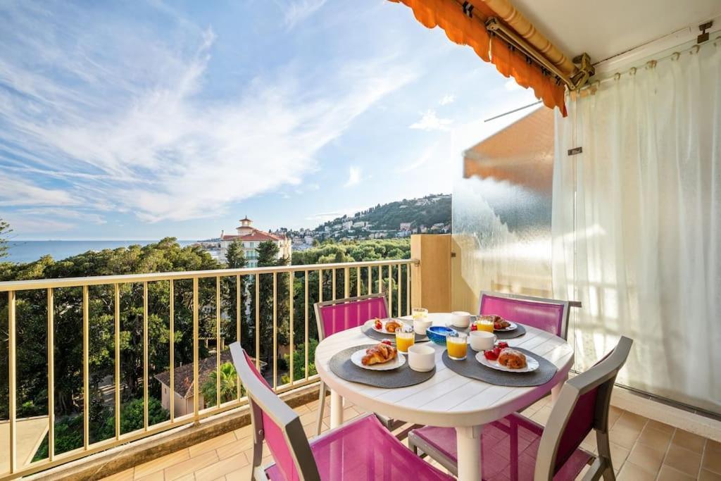 Le Fontana Rosa - Vue Mer - Terrasse - Parking Inclus Menton Kültér fotó